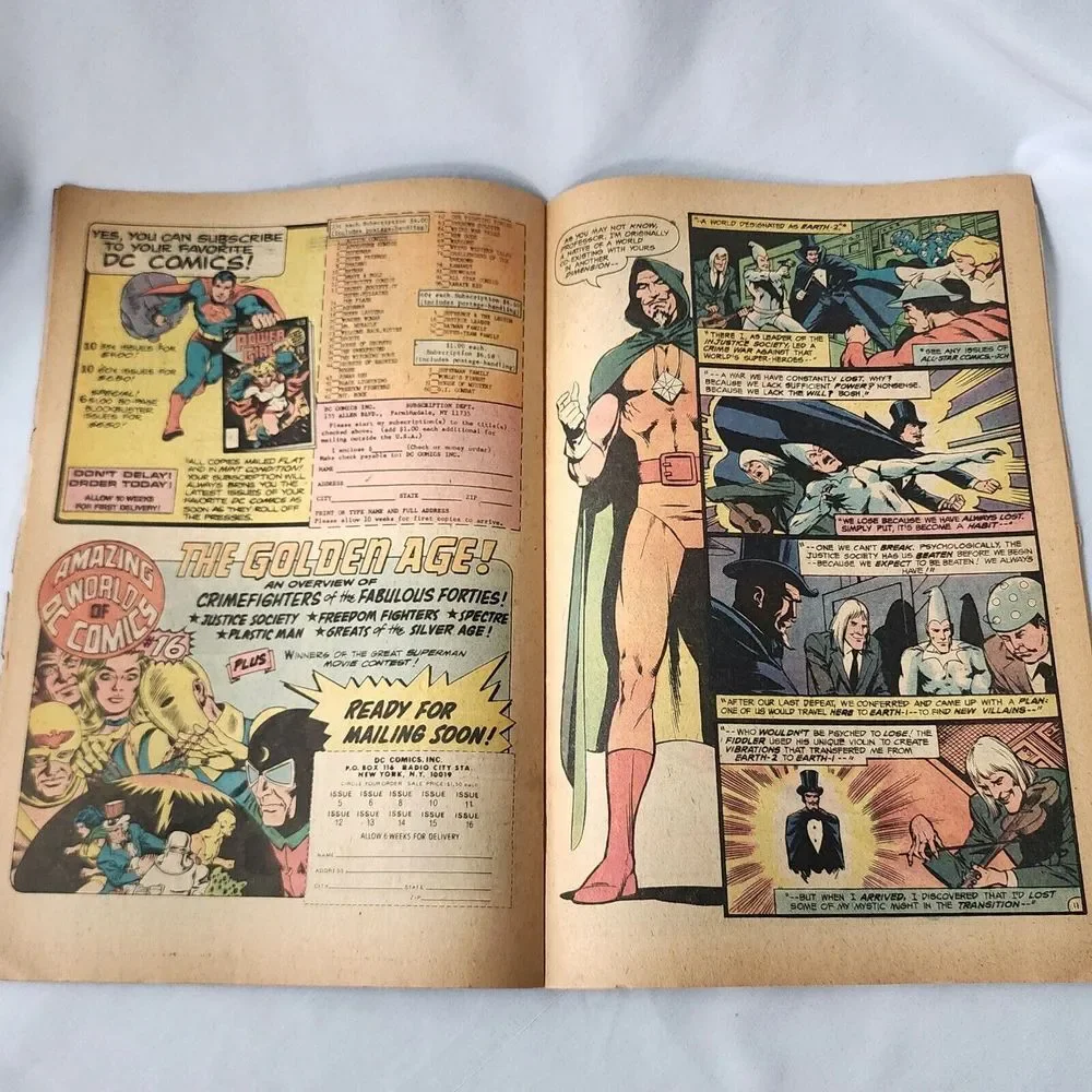 Secret Society of Super-Villains #12 DC Comics 1978‎ Captain Comet Rich Buckler